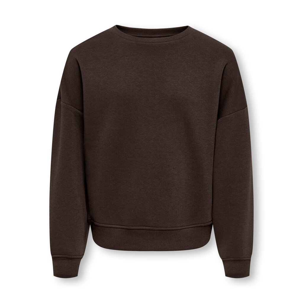 KIDS ONLY KOGSWEAT L/S CREW OVERSIZE SWT NOOS 15357233 Coffee Bean