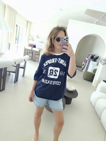 College tee - navy