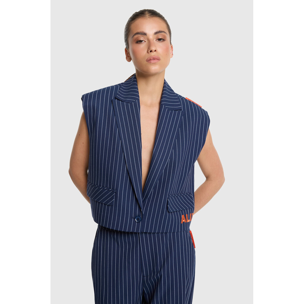 ALIX striped waistcoat (2607403744) navy
