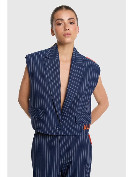 ALIX striped waistcoat (2607403744) navy
