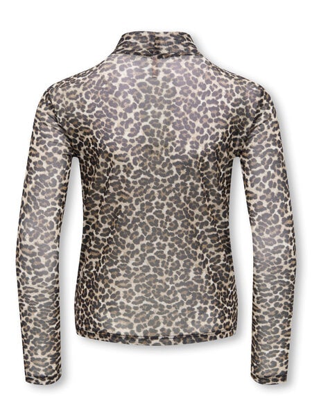 KIDS ONLY KOGERICA LIFE MESH L/S TOP VD JRS 15378081 Pumice Stone Everyday Leo