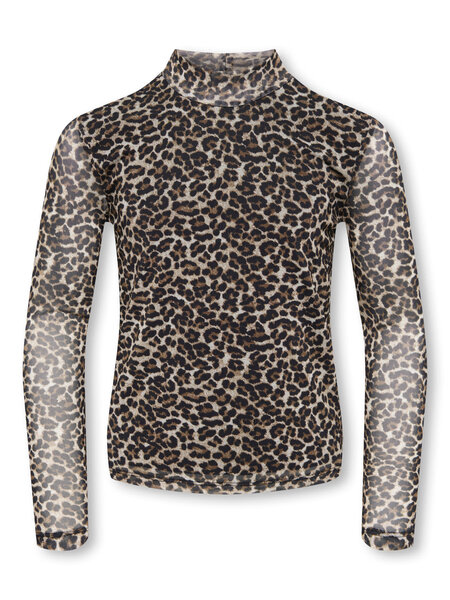 KIDS ONLY KOGERICA LIFE MESH L/S TOP VD JRS 15378081 Pumice Stone Everyday Leo