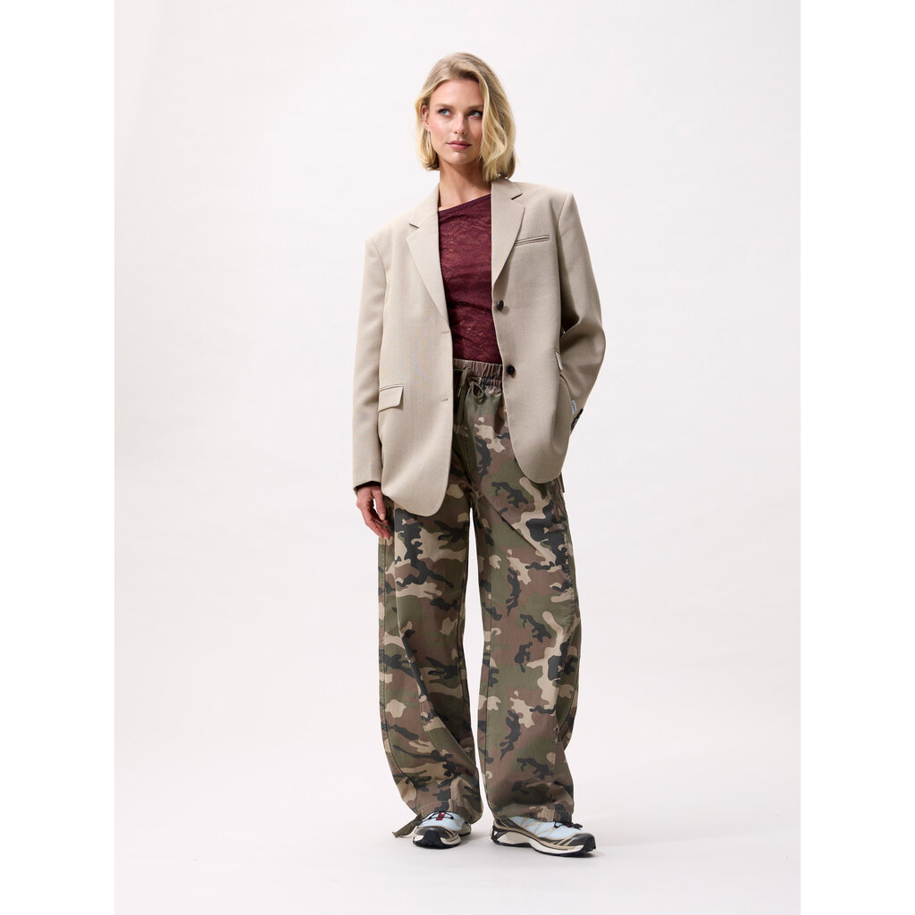 CATWALK JUNKIE Oversized check blazer 2603022600 Coffee Bean