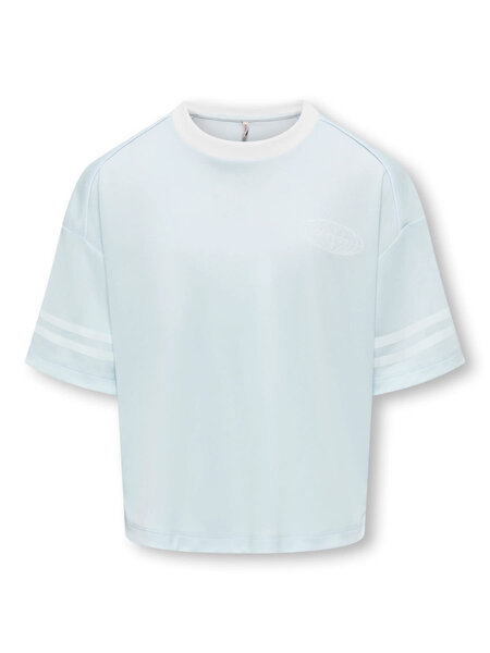 KIDS ONLY KOGLAILA SS O-NECK SPORTY TOP 15392676 Ballad Blue