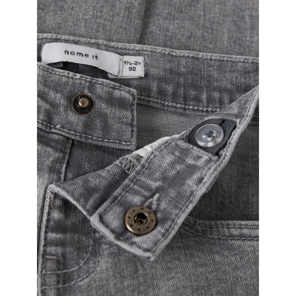 name it NMFROSE WIDE JEANS 8809-MD TB 13257855 Medium Grey Denim