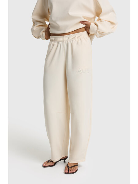 ALIX Knitted balloon sweat pants (2603176598) cream
