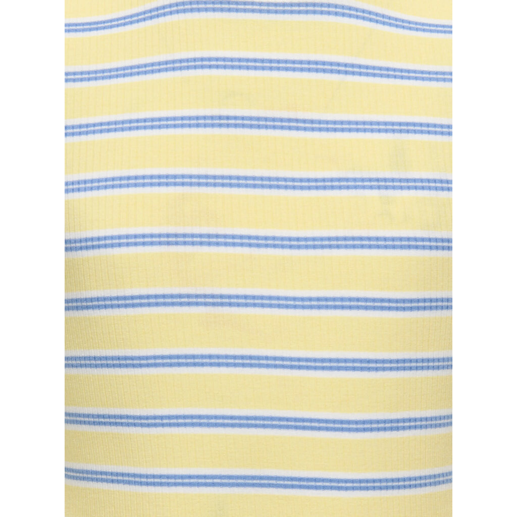 KIDS ONLY KOGLUPE L/S STRIPE TEE JRS 15379478 Mellow Yellow Allure/White