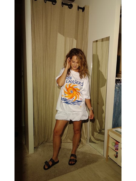 Balloon skirt - white