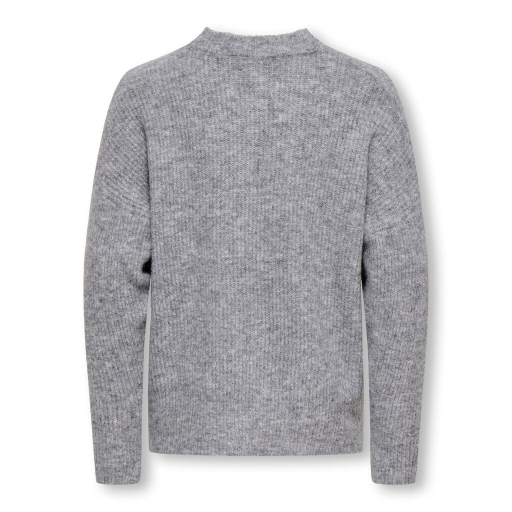 KIDS ONLY KOGJERICO L/S PULLOVER VD KNT 15353348 Grey Melange PARIS/Dark Navy