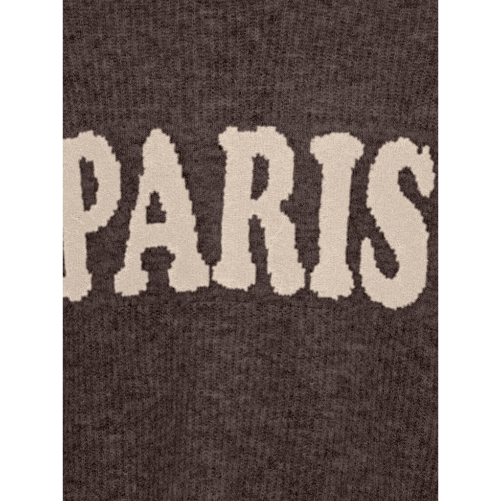 KIDS ONLY KOGJERICO L/S PULLOVER VD KNT 15353348 Coffee Bean PARIS/Sandshell