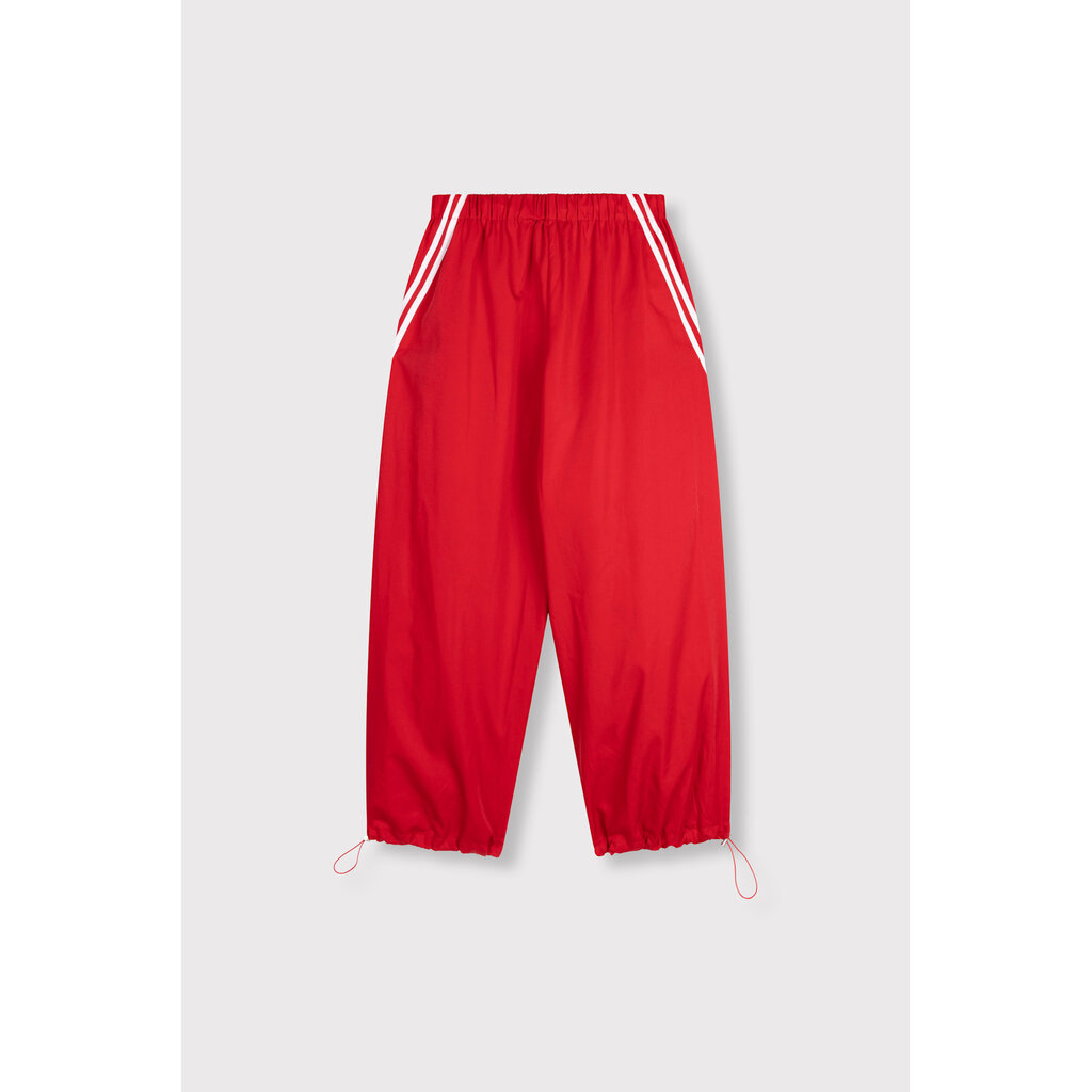 REFINED wide leg track pants LINA R2608117047 red