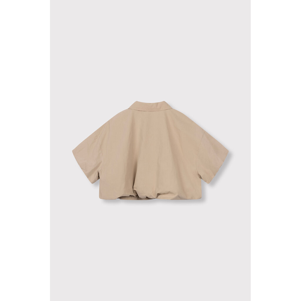 REFINED cropped blouse zipper INAYA (R2608456044) sand