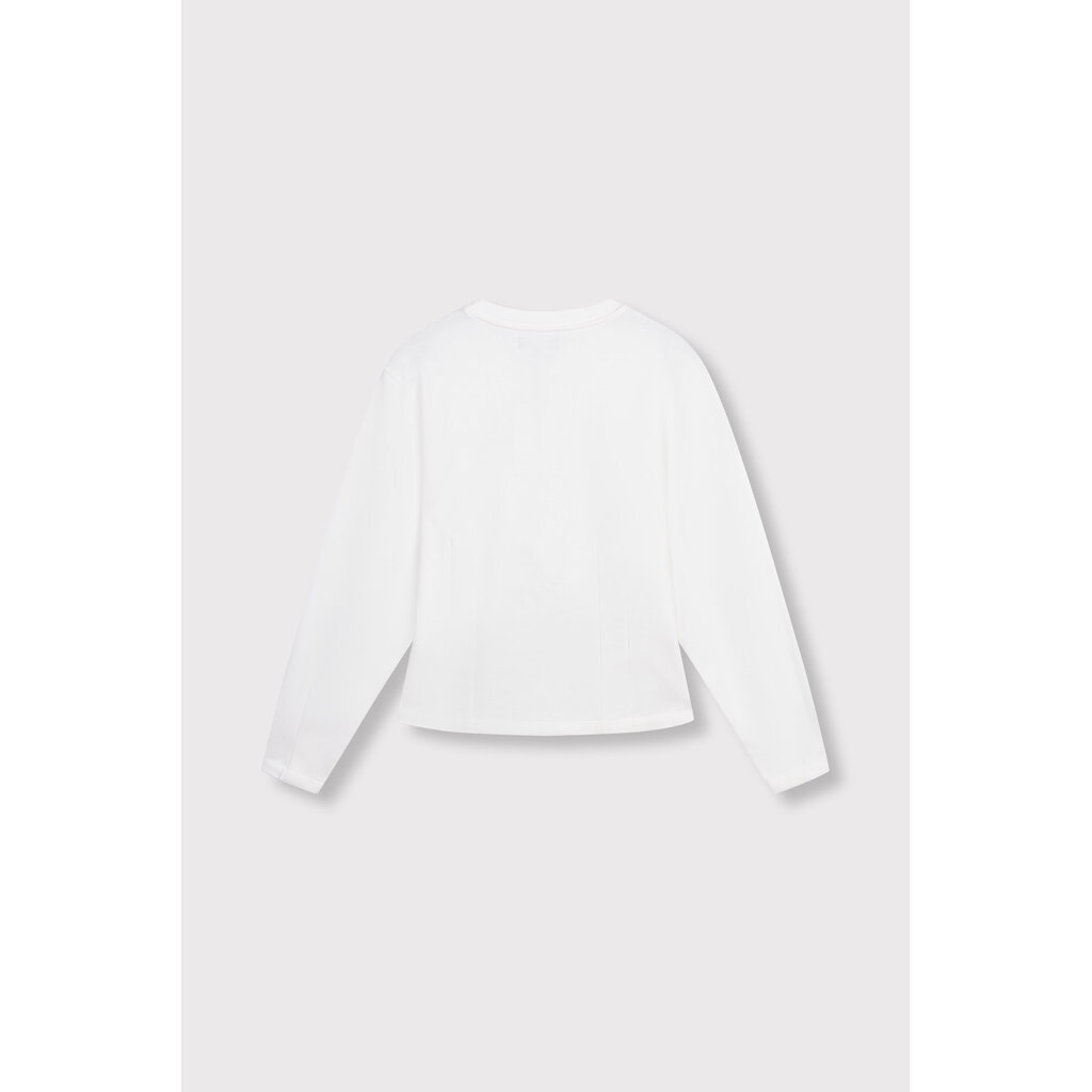 REFINED balloon sleeves top YUMI (R2608805151) off white