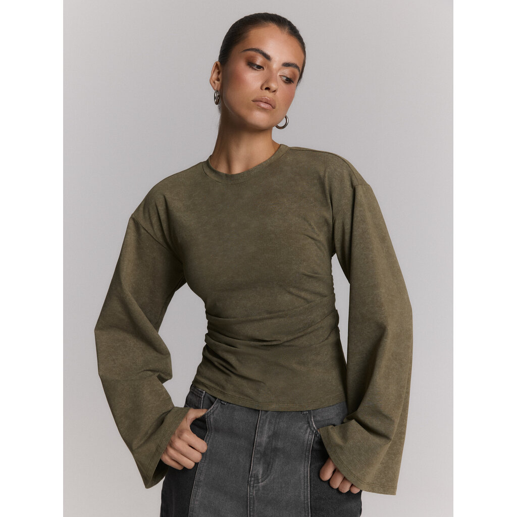 REFINED longsleeve CRUZ (R2608814023) army