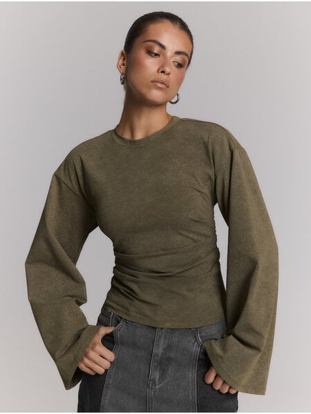 REFINED longsleeve CRUZ (R2608814023) army