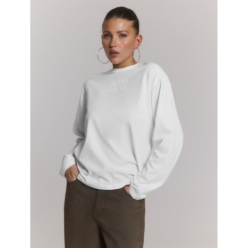 REFINED longsleeve STITCH (R2608816154) white