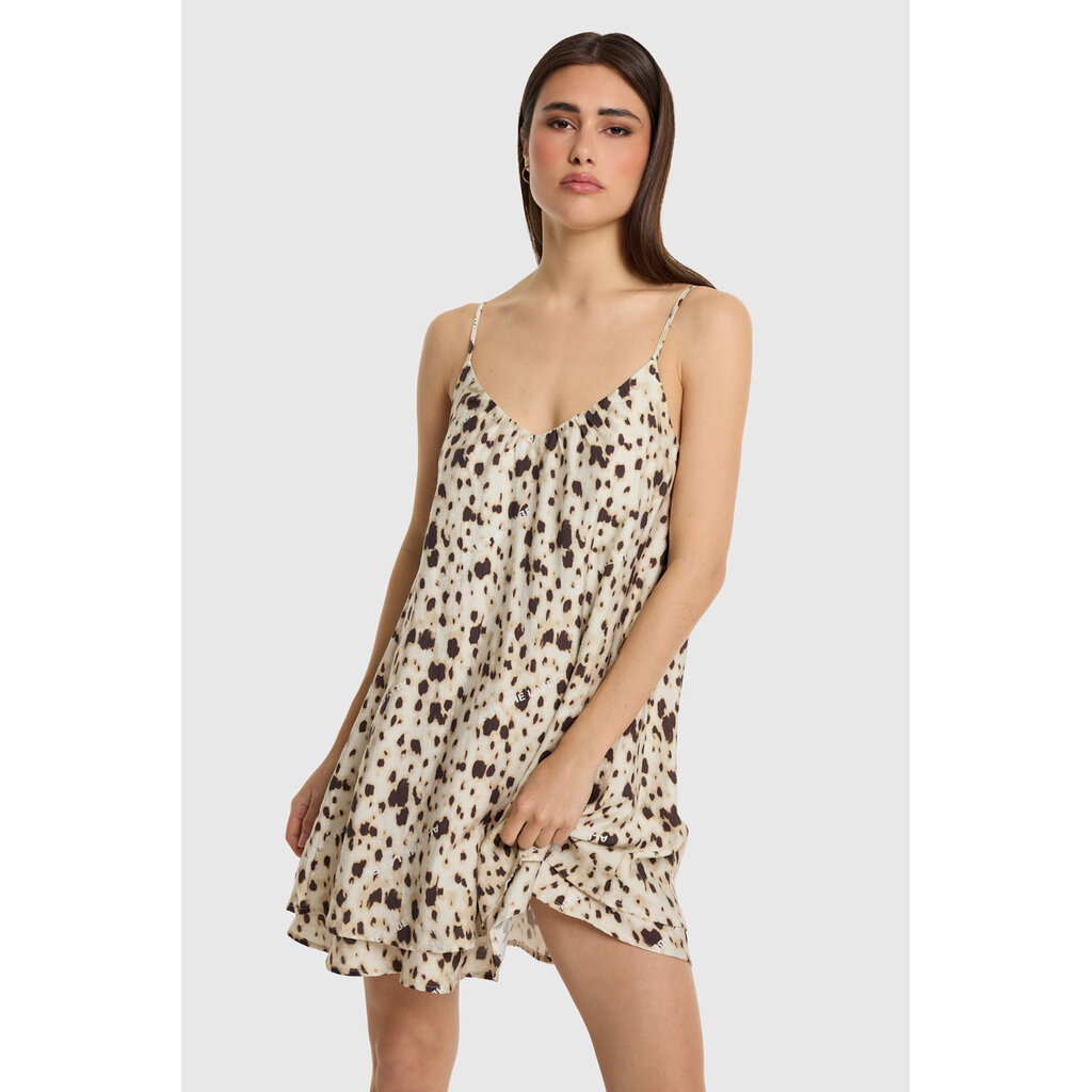 ALIX animal A-line strap dress (2606334784)
