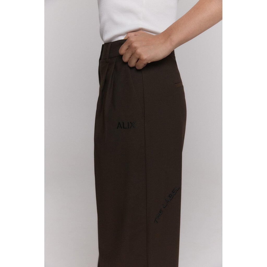 ALIX wide leg pants (2608136875) deep brown