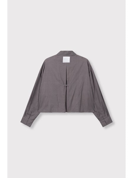 ALIX stripe mix blouse (2608978917) antracite