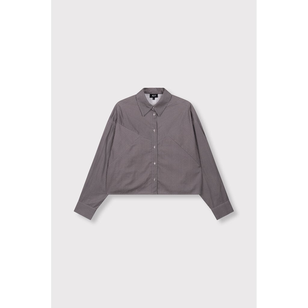 ALIX stripe mix blouse (2608978917) antracite