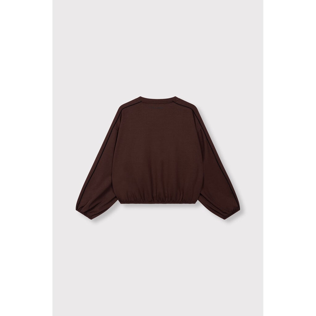 ALIX knitted piping sweater (2608860939) warm brown