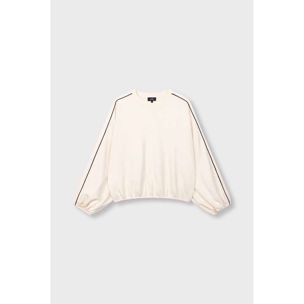 ALIX knitted piping sweater (2608860939) cream