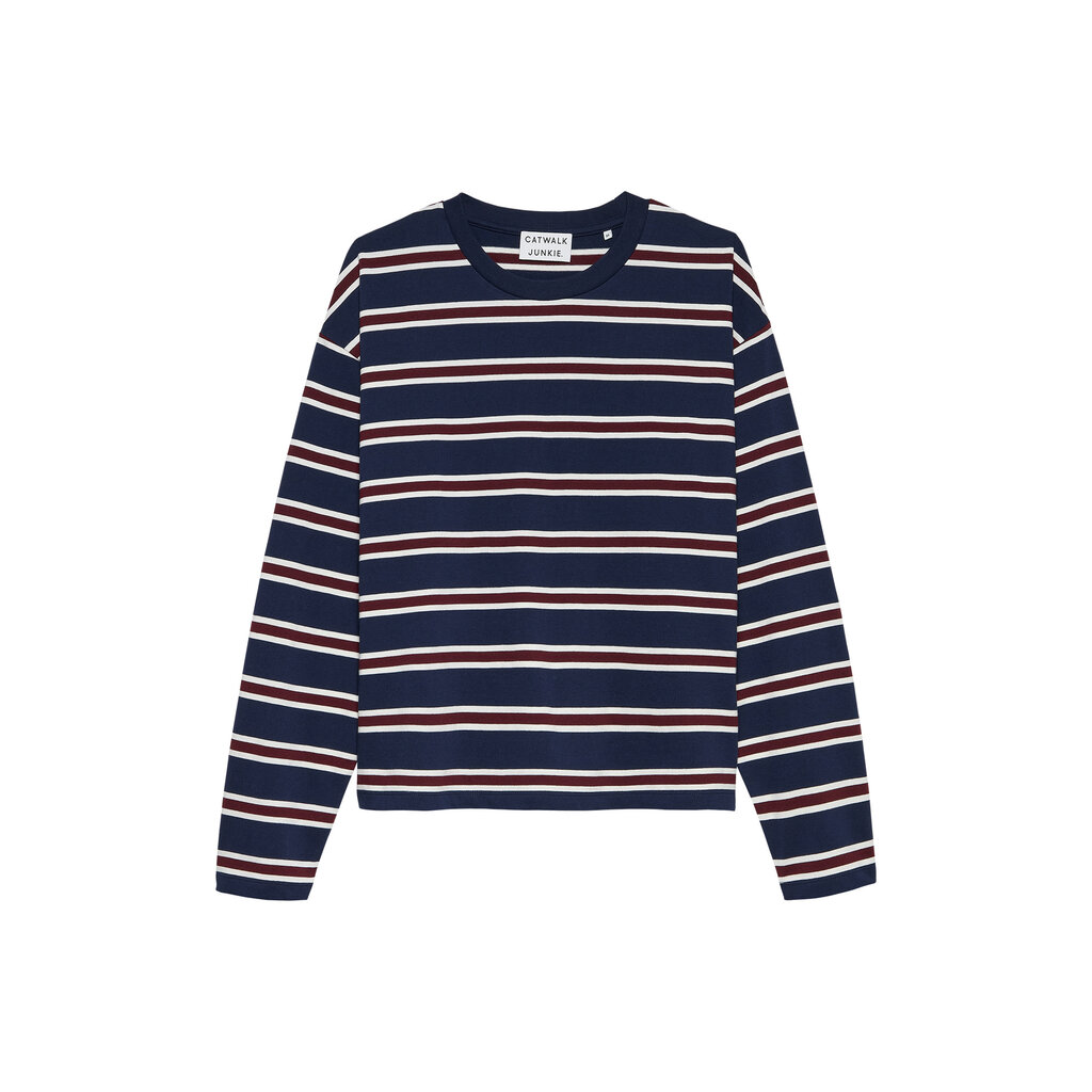 CATWALK JUNKIE Striped long sleeve 2603020406 Navy Blazer