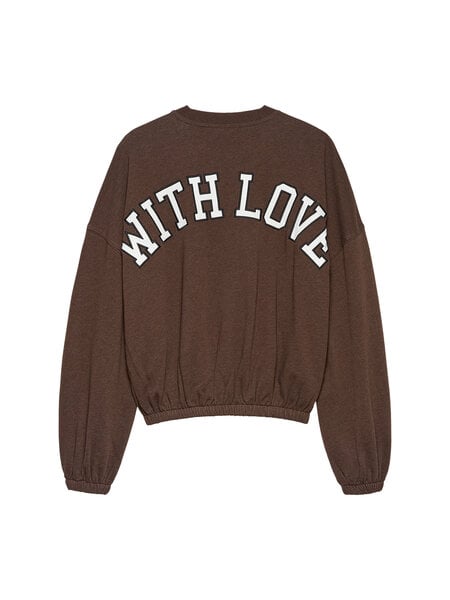 CATWALK JUNKIE Oversized graphic sweater 2603020604 Rocky Road