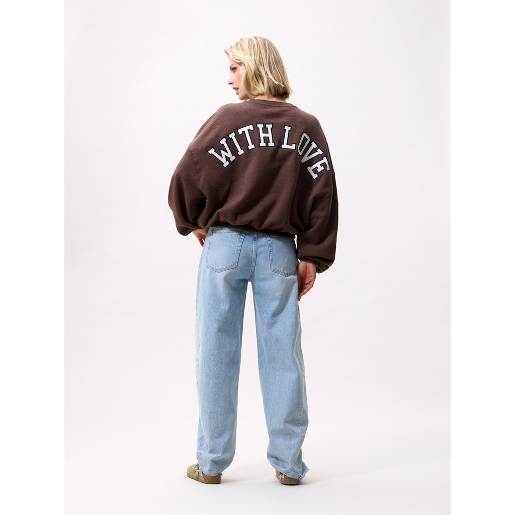 CATWALK JUNKIE Oversized graphic sweater 2603020604 Rocky Road