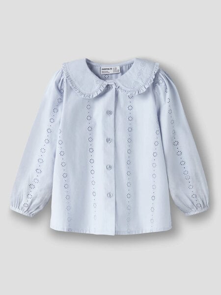 name it NMFNINAR LS SHIRT 13259470 Subdued Blue