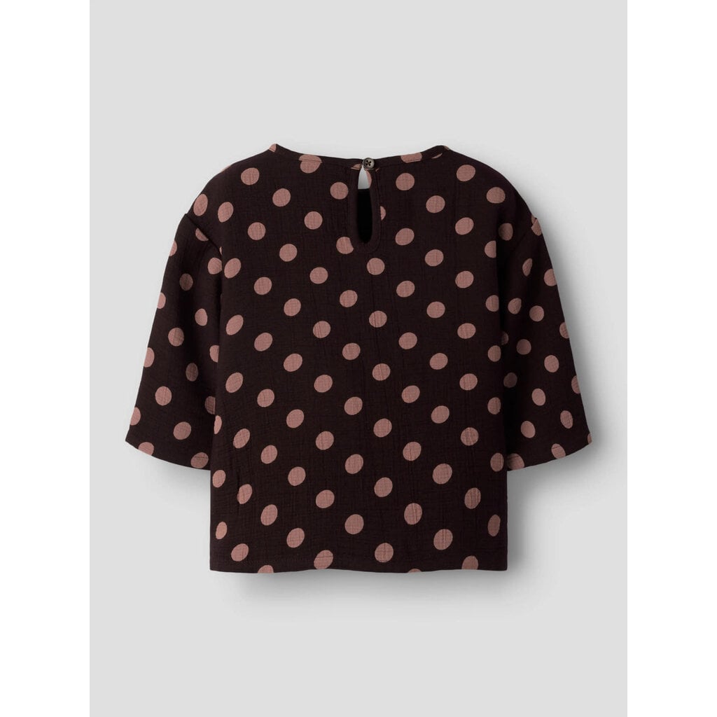 name it NMFNINA 3/4 RLX TOP 13259467 Chocolate Plum