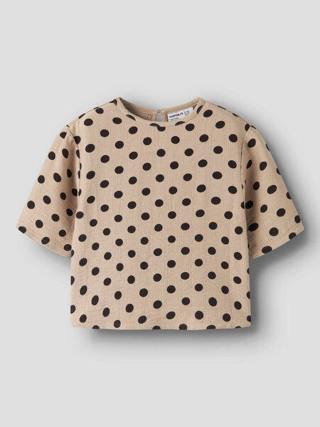 name it NMFNINA 3/4 RLX TOP 13259467 Sesame