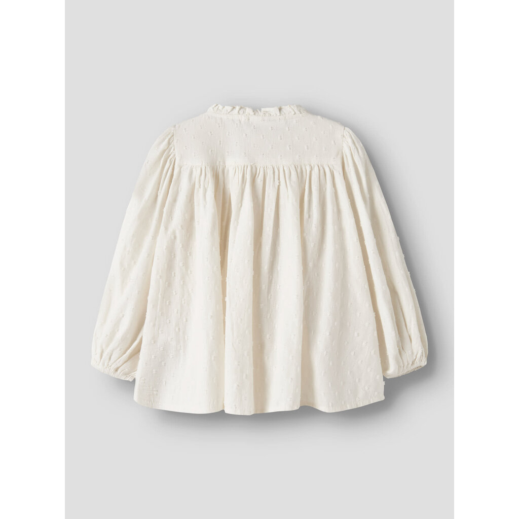name it NMFLEXIE LS SHIRT 13258098 Antique White