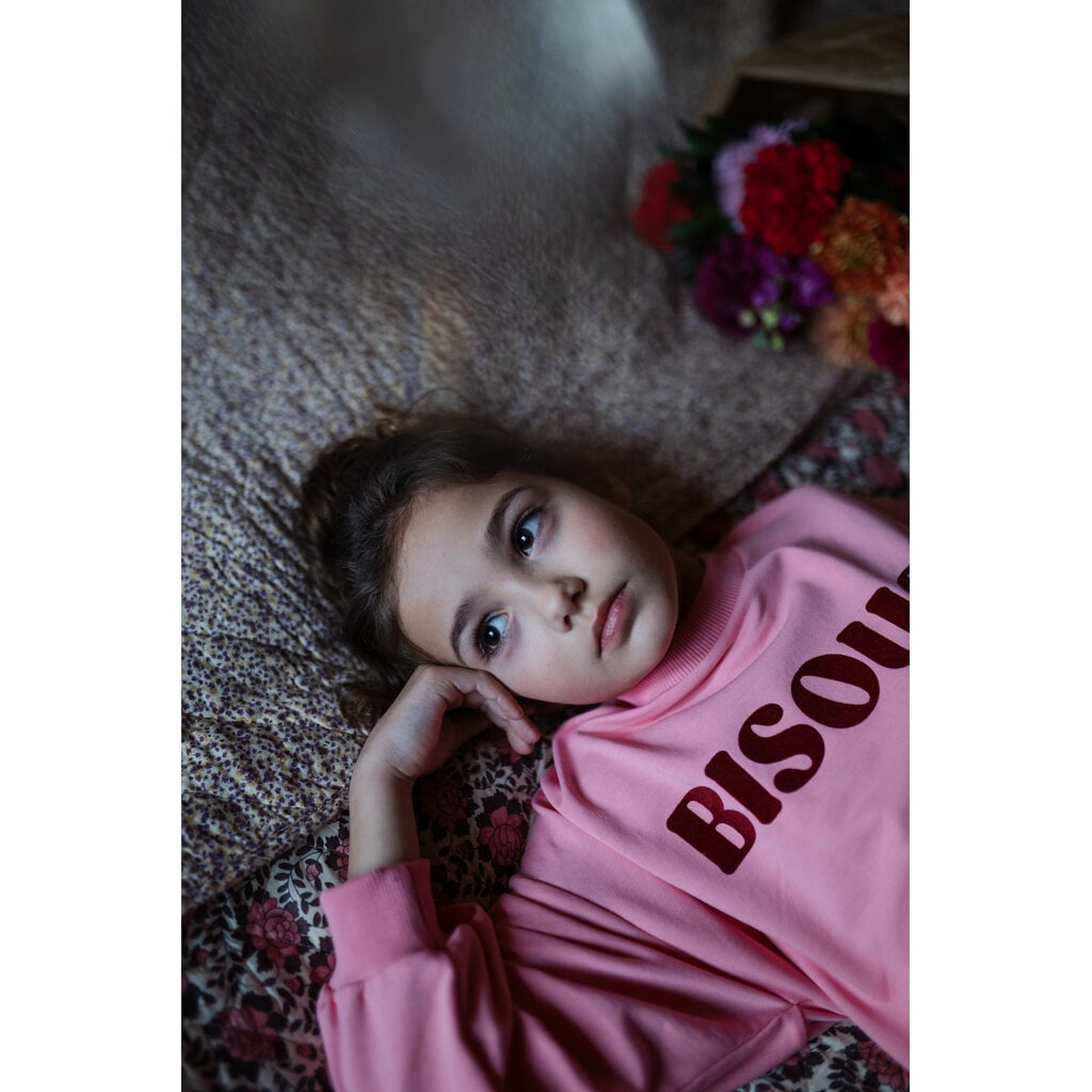 PETIT BLUSH Easy Sweater Bisous | Rose AW26-101