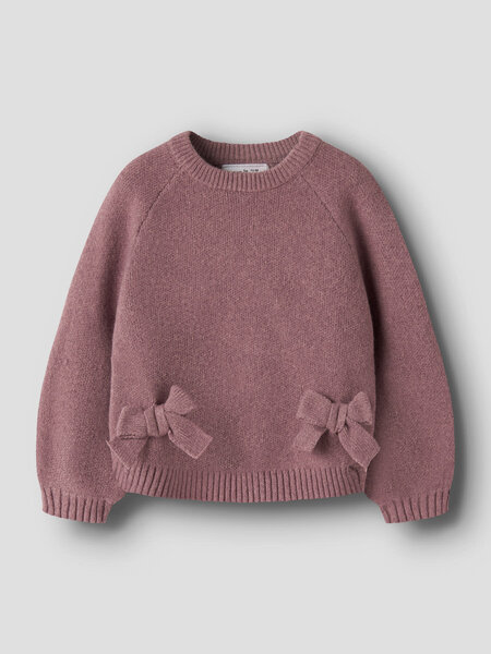 name it NMFNDOPER LS KNIT 13259431 Wild Ginger
