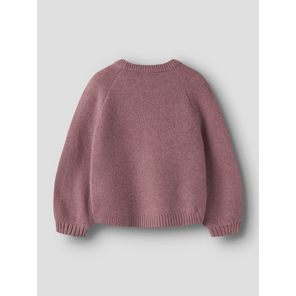 name it NMFNDOPER LS KNIT 13259431 Wild Ginger