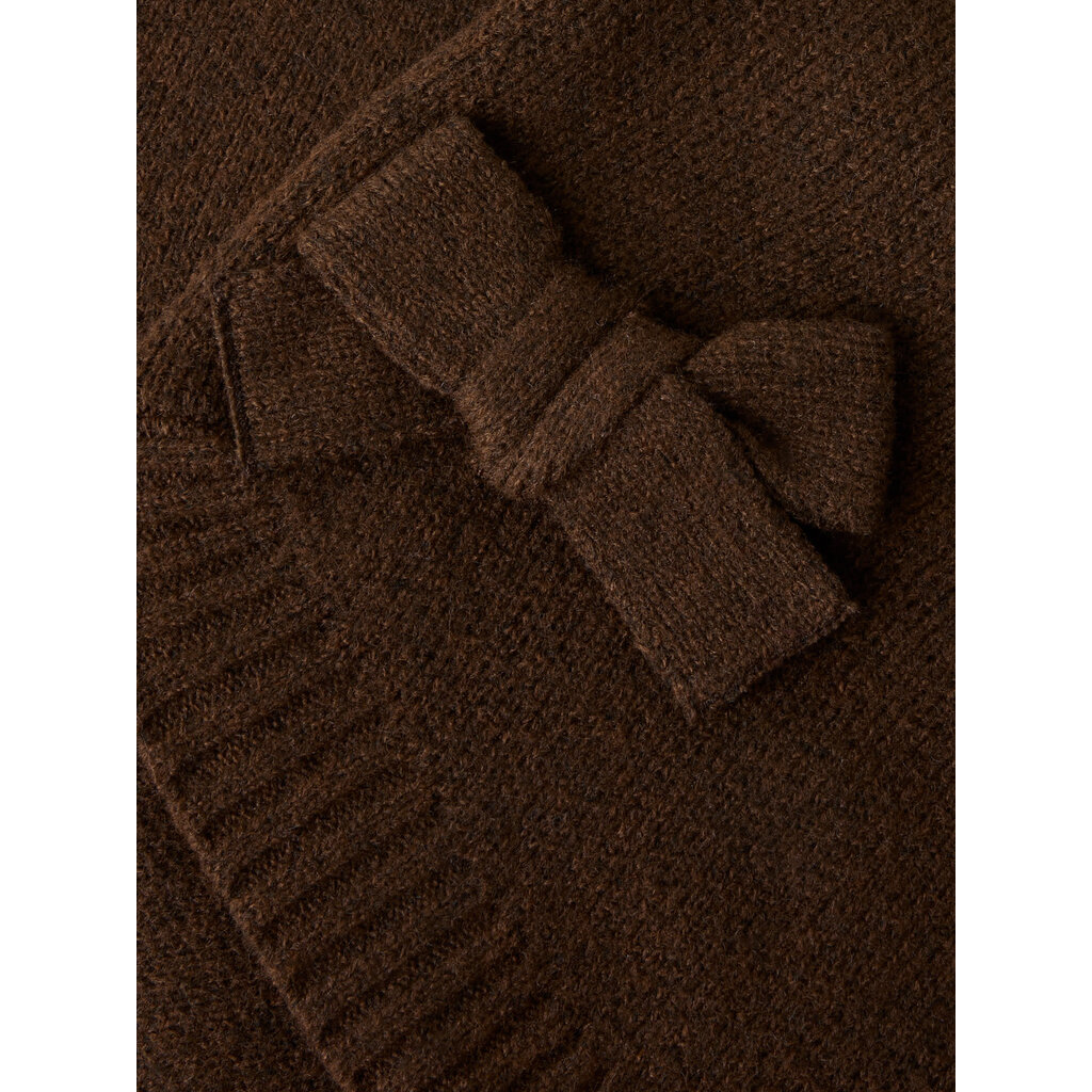 name it NMFNDOPER LS KNIT 13259431 Chocolate Plum