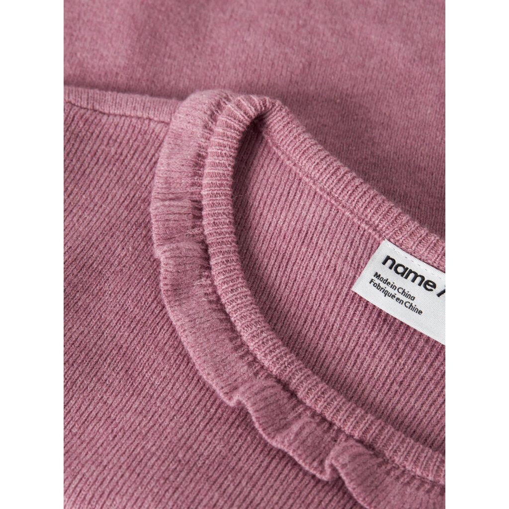 name it NMFNALIE LS KNIT 13259436 Lilas