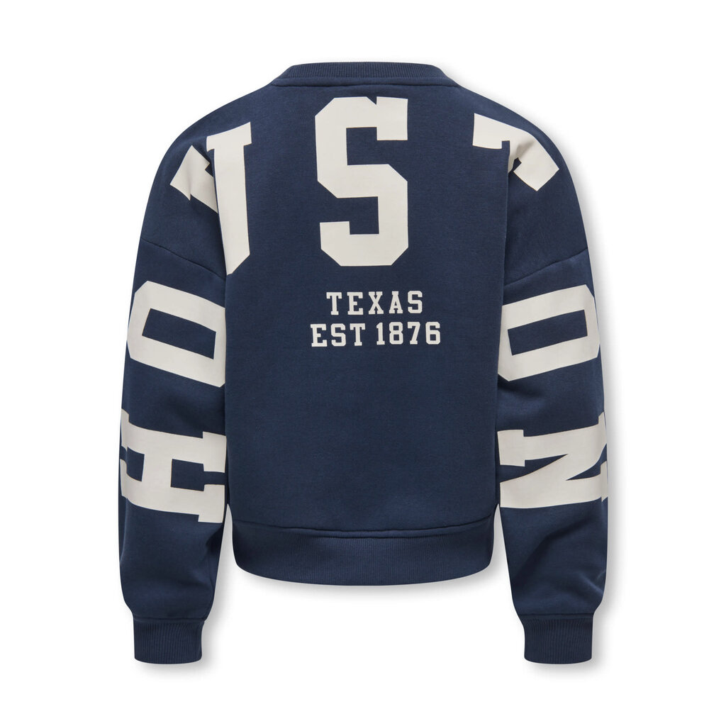 KIDS ONLY KOGSWEAT L/S BACK/SLEEVE PRINT SWT 15380034 Night Sky Birch/Houston