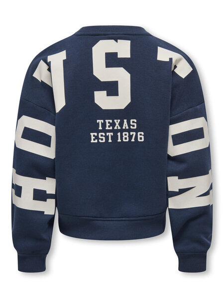 KIDS ONLY KOGSWEAT L/S BACK/SLEEVE PRINT SWT 15380034 Night Sky Birch/Houston