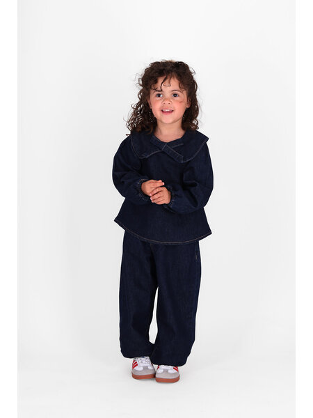 The New Chapter Baukje blouse D607-5140 Original denim