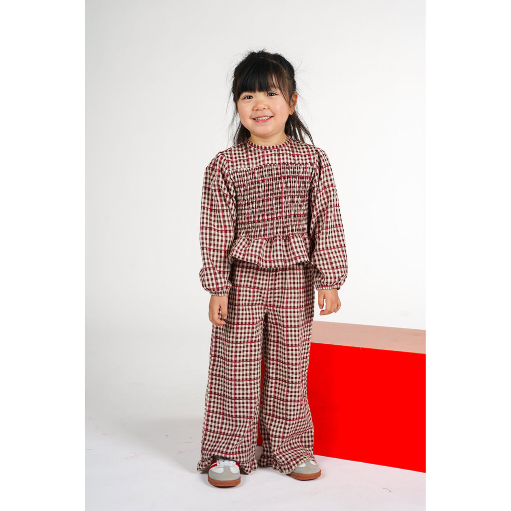 The New Chapter Tate Trousers D607-5643 Burgundy