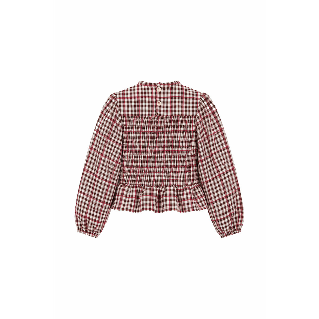 The New Chapter The New Chaper Izzy Blouse D607-5150 Burgundy