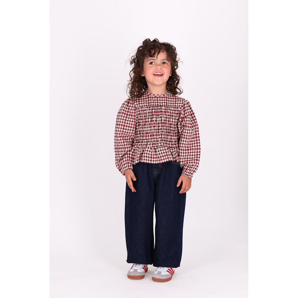 The New Chapter The New Chaper Izzy Blouse D607-5150 Burgundy