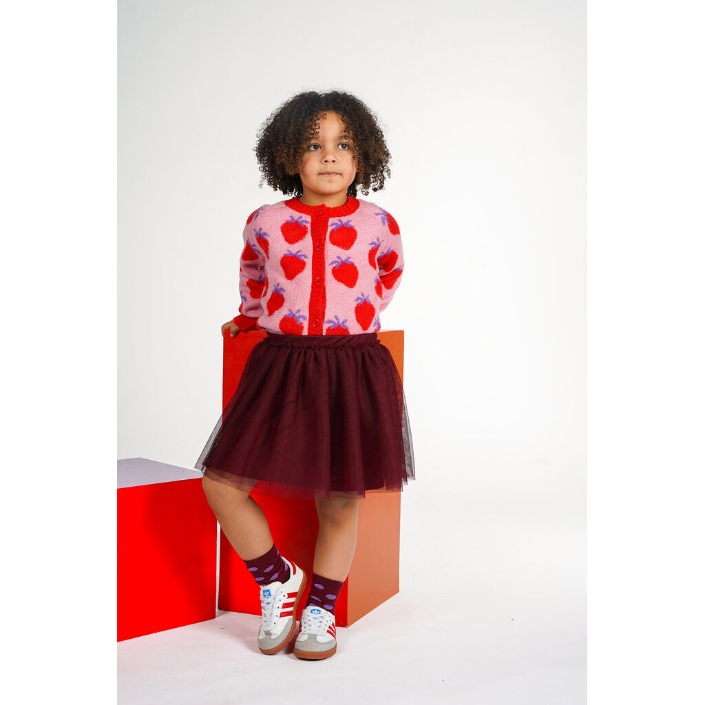 The New Chapter The New Chapte Luna Skirt D607-5721 Burgundy