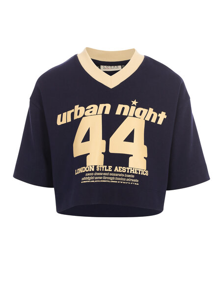 LOOXS oversized Tee 2631-5420-181 OXFORD BLUE