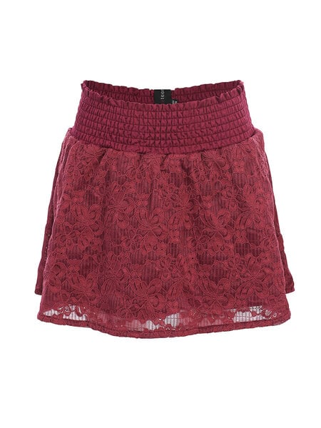 LOOXS lace Skort 2631-5729-279 Ruby red