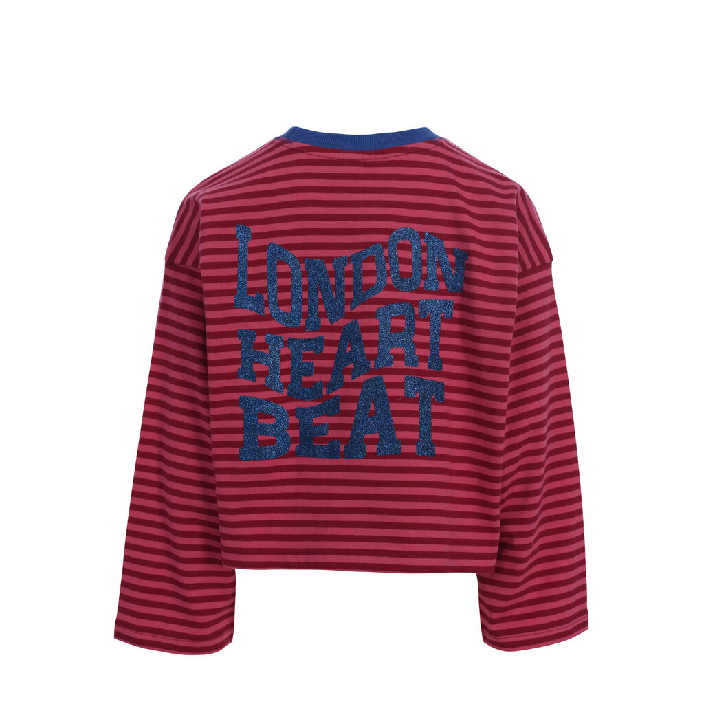 LOOXS stripe Tee LS 2631-5418-230 pink