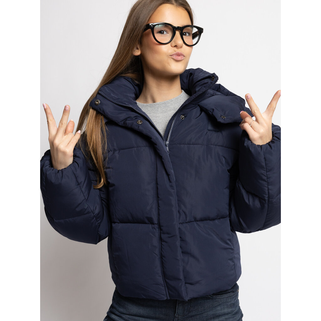 LOOXS cropped jacket 2631-5255-136 dark moon