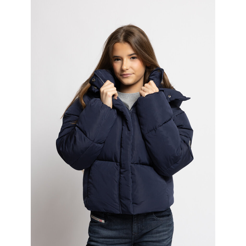 LOOXS cropped jacket 2631-5255-136 dark moon